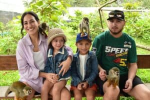 Puerto Plata City and Monkeys interaction